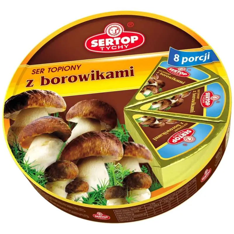 Schmelzkäse Steinpilz Serek Topiony Borowik 140g - Sertop