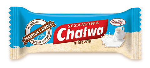 Sesam - Halva mit Milch - Chałwa sezamowa mleczna 50g - Unitop - Polskashop24