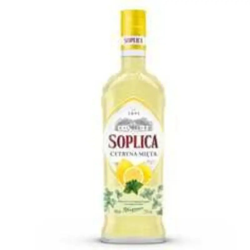 Soplica Cytryna Mieta - Polnischer Zitronen - Minz - Likör 25% Vol. 500ml - Polskashop24.de - Online Supermarkt mit Lebensmittel aus Polen
