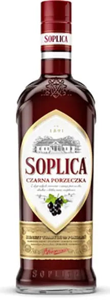 Soplica Czarna Porzeczka - Polnischer Schwarze Johannisbeere-Likör 26% Vol. 500ml
