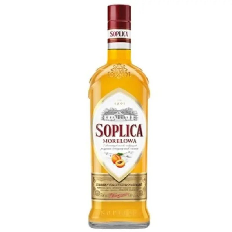 Soplica Morelowa - Polnischer Aprikosenlikör 26% Vol. 500ml - Polskashop24.de - Online Supermarkt mit Lebensmittel aus Polen