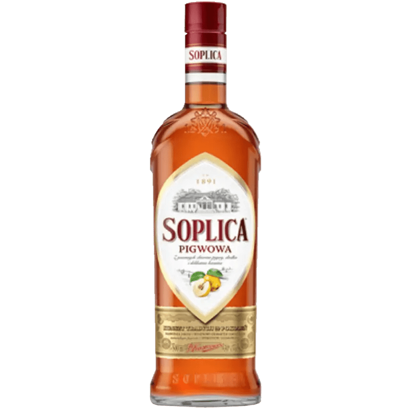 Soplica Pigwowa - Polnischer Quittenlikör 26% Vol. 500ml - Polskashop24.de - Online Supermarkt mit Lebensmittel aus Polen