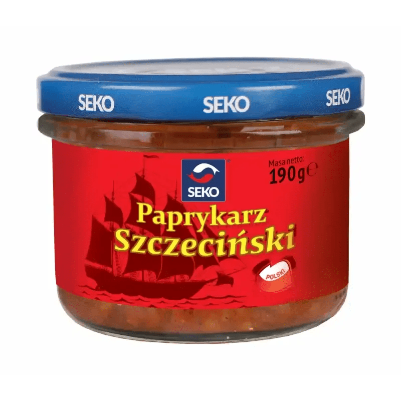 Stettiner Paprika - Fisch - Paste - Paprykarz Szczeciński 190g - Seko - Polskashop24