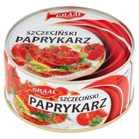 Stettiner Paprika - Fischpaste - Paprykarz szczeciński 300g - Graal - Polskashop24