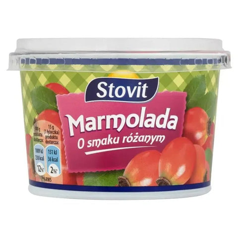 Stovit Wildrosen Fruchtaufstrich 240g kaufen - Marmolada Rózana - Polskashop24
