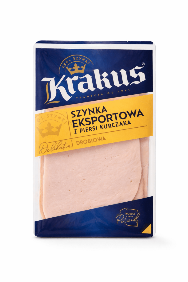 Szynka Eksportowa z Piersi Kurczaka 100g / Exportschinken aus Hähnchenbrust – Krakus - Polskashop24