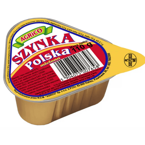 Szynka polska mielona - Polnischer gehackter Schinken 110g - Agrico - Polskashop24