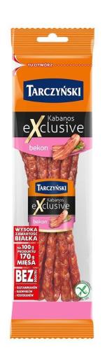 Tarczyński Kabanosy Bacon 90g - Würzige polnische Kabanos mit Bacon-Geschmack