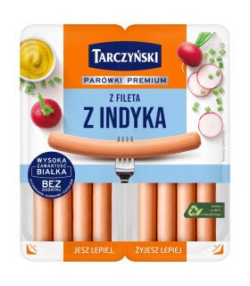 Tarczynski - Parowki z fileta z kurczaka / Wiener Würstchen vom Hühnchen Filet - 180 g - Polskashop24