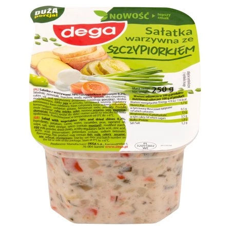 Gemüsesalat Sałatka warzywna 250g