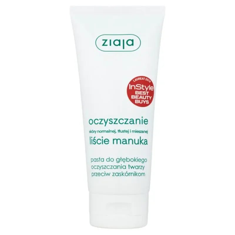 Tiefenreinigende Paste Manuka - Liście Manuka oczyszczanie twarzy 75ml - Ziaja - Polskashop24