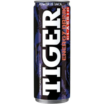 Energy Drink Classic Napój Energetyzujący 250ml - Tiger (zzgl. 0,25€ Pfand)