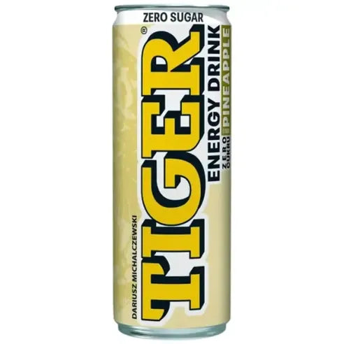 Tiger Pineapple Zero Sugar Energy Drink 250ml (zzgl. 0,25€ Pfand)