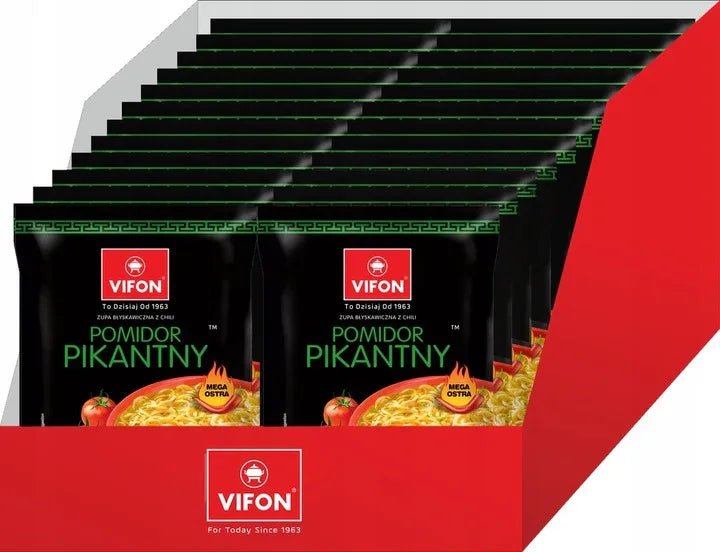 Tomate pikant Instant - Nudelsuppe 24er Pack - Pomidor Pikantny 24x70g Vifon - Polskashop24