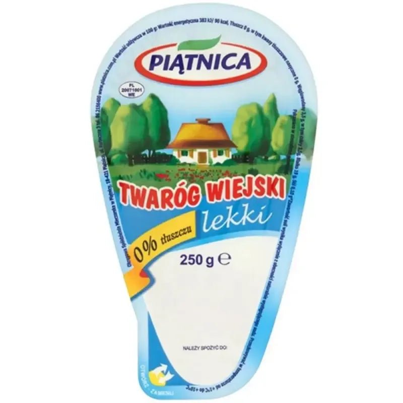 Twaróg Wiejski Lekki 250g - Piatnica Frischkäse 0% Fett - Polskashop24