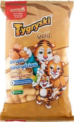 Tygryski Gold Maischips mit Salz - Karamell - Geschmack 100g - Polskashop24
