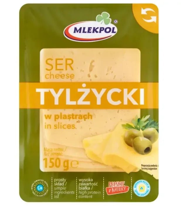 Tylzycki Käse Scheiben Ser Tylzycki 150g - Mlekpol - Polskashop24