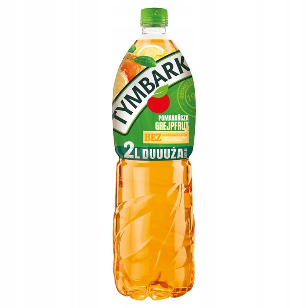 Tymbark Apfel - Orange - Grapefruit Saft 2L - Napój Jabłko Pomarańcza Grejpfrut (zzgl. 0,25€ Pfand) - Polskashop24.de - Online Supermarkt mit Lebensmittel aus Polen