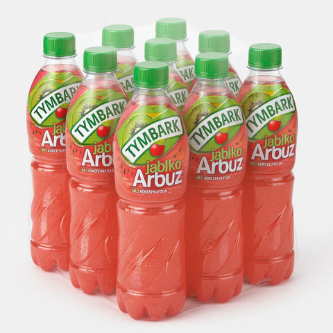 Tymbark Apfel - Wassermelone Erfrischungsgetränk 12x 500ml (zzgl. 0,25€ Pfand) - Polskashop24