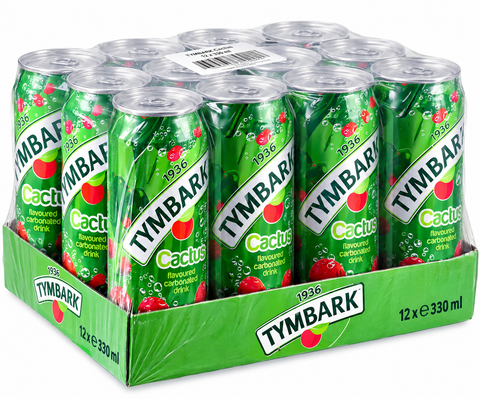 Tymbark Cactus Kaktus Getränk 12 x 330 ml Dosen