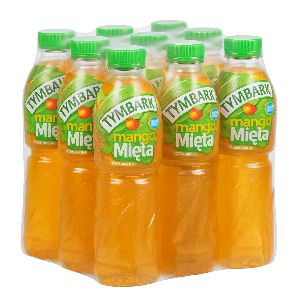 Tymbark Mango - Minze Erfrischungsgetränk 12x 500ml (zzgl. 0,25€ Pfand) - Polskashop24