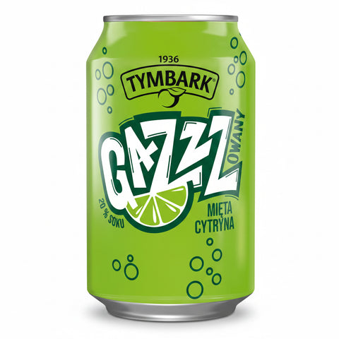 Tymbark Minze Zitrone 330ml (zzgl. 0,25€ Pfand) - Polskashop24