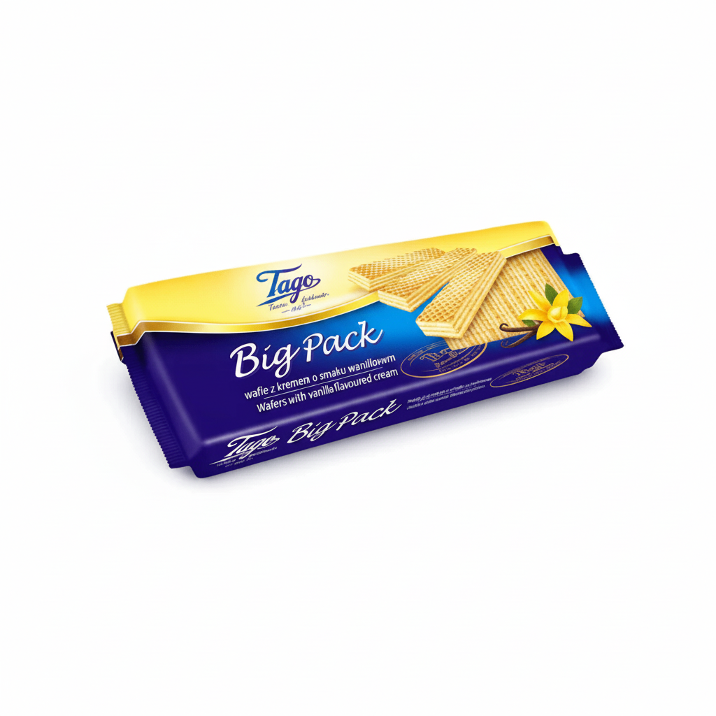 Vanille - Waffeln Wafle waniliowe 415g - Tago - Polskashop24