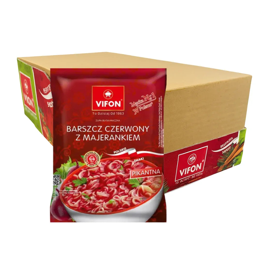 Vifon Barszcz Czerwony Rote Beetesuppe 24x67g - Polskashop24