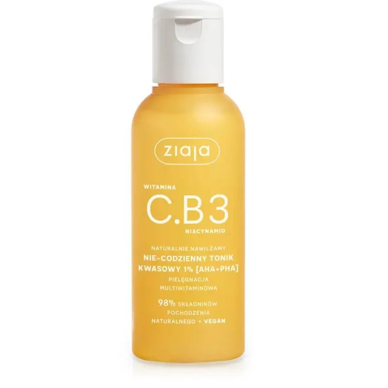 Vitamin C.B3 Säure - Tonikum 1% [AHA+PHA] - Tonik kwasowy 120ml - Ziaja - Polskashop24
