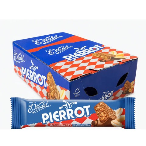 Wedel Baton Pierrot - Schokoriegel mit Erdnüssen 24 x 40g Karton kaufen - Polskashop24