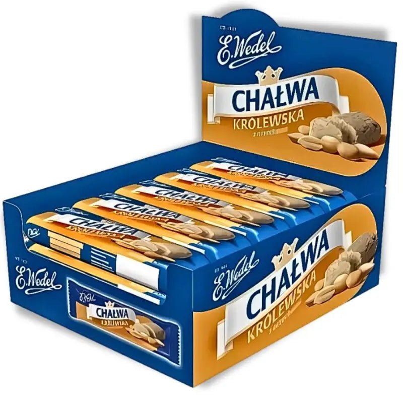Wedel Chalwa Erdnuss Orzechowa 50g (20er - Pack) - Polskashop24.de - Online Supermarkt mit Lebensmittel aus Polen