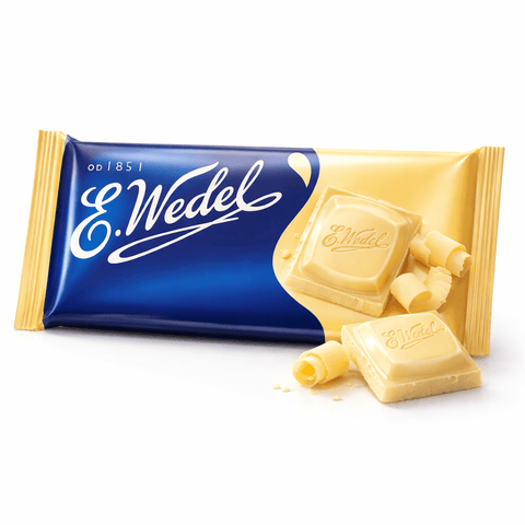 Weiße Schokolade - Czekolada Biała 80g - Wedel - Polskashop24