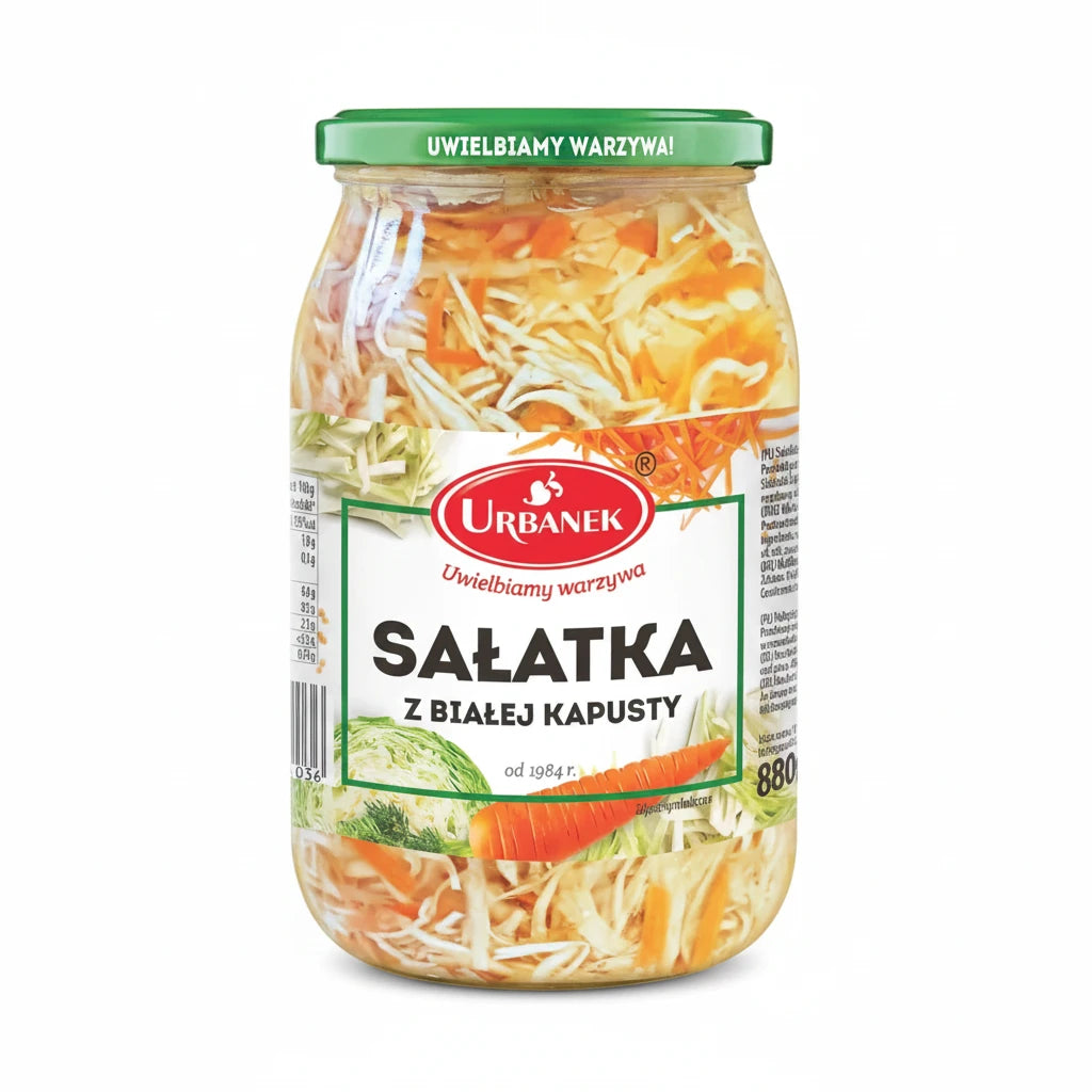 Weißkohlsalat Sałatka z Białej Kapusty 880g - Urbanek - Polskashop24