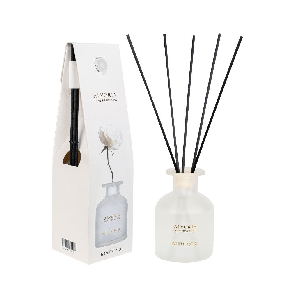 White Rose Raumduft Zapach Domowy 120ml - Alvoria - Polskashop24