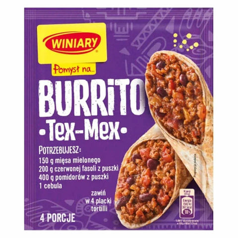 Winiary Burrito Tex - Mex 30g - Winiary - Polskashop24