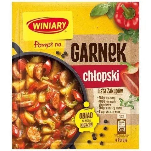 Winiary Garnek Chlopski - Fix für Männer - Eintopf 40g - Polskashop24