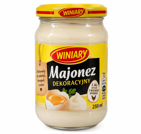 Winiary Mayonnaise dekorativ 250 ml - Majonez dekoracyjny - Polskashop24