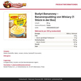 Produktinformationen: Nährwerte, Zutaten, Allergene, Hersteller – Budyń Bananowy – Bananenpudding von Winiary