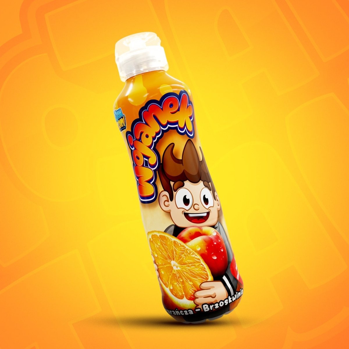 Wojanek Fruchtgetränk Orange-Pfirsich 0,5 L – Polnisches Erfrischungsgetränk (zzgl. 0,25 € Pfand) - Polskashop24