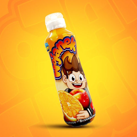 Wojanek Fruchtgetränk Orange-Pfirsich 0,5 L – Polnisches Erfrischungsgetränk (zzgl. 0,25 € Pfand) - Polskashop24