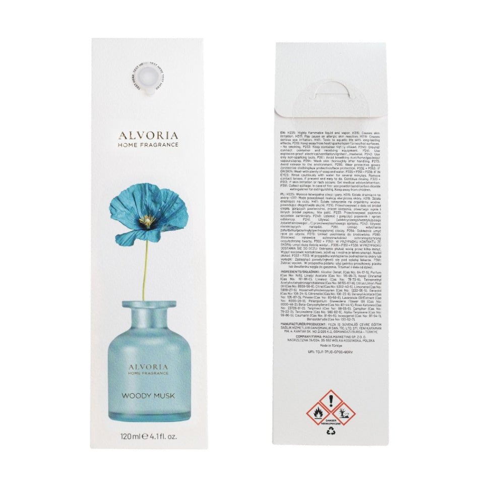 Woody Musk Raumduft 120ml - Alvoria - Polskashop24