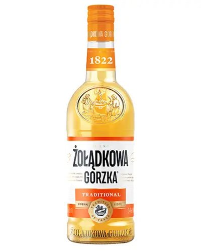 Zoladkowa Gorzka Tradycyjna - Polnischer Kräuterlikör Traditional 34% Vol. 500ml - Polskashop24.de - Online Supermarkt mit Lebensmittel aus Polen