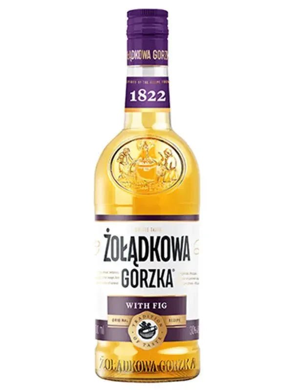 Zoladkowa Gorzka z Figa - Polnischer Kräuterlikör mit Feige 28% Vol. 500ml - Polskashop24