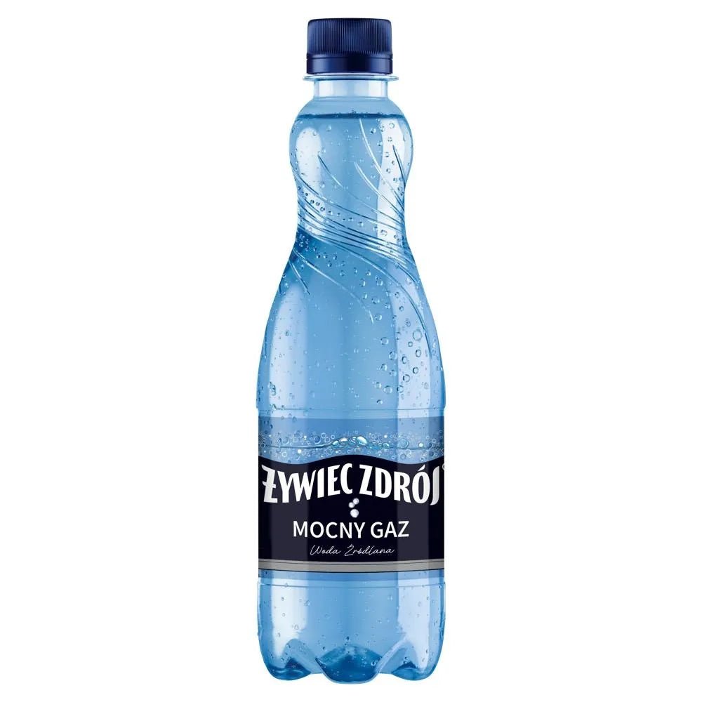 Żywiec Zdrój Quellwasser stark sprudelnd 0,5 L - Woda mocny gaz (zzgl. 0,25€ Pfand) - Polskashop24