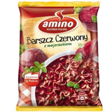 Amino Barszcz Rote - Beete - Suppe Instant - Nudelsuppe 66g - Polskashop24