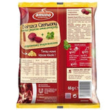Amino Barszcz Rote - Beete - Suppe Instant - Nudelsuppe 66g - Polskashop24