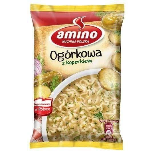 Amino Ogorkowa ''Gurken Instant Suppe'' - Polskashop24.de - Online Supermarkt mit Lebensmittel aus Polen