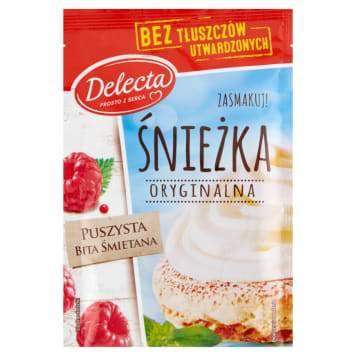 Sniezka oryginalna Delecta Sahne Schneeflocken 51g - Polnische & Schlesische Spezialitäten - Online Supermarkt mit Lebensmittel aus Polen | Polski Sklep internetowy