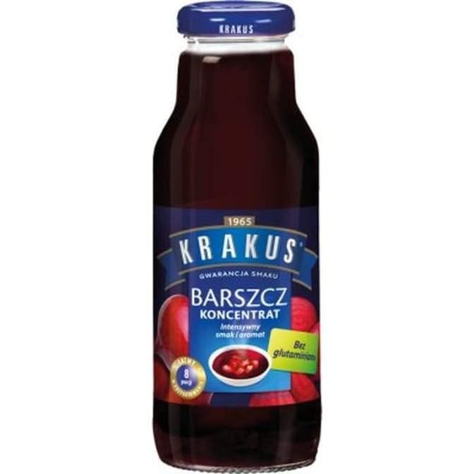 Barszcz czerwony Krakus polnische ''rote Beete'' 300 ml - Polskashop24.de - Online Supermarkt mit Lebensmittel aus Polen