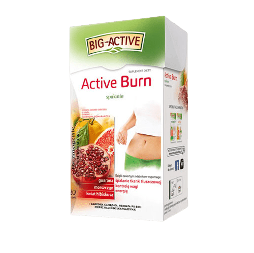 Big - Active Active Burn 20 Beutel - Polskashop24.de - Online Supermarkt mit Lebensmittel aus Polen